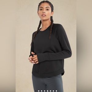 🖤Banana Republic Factory🖤 black raglan sweatshirt, size XL